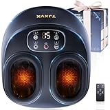 Masseur de Pieds Shiatsu Électrique avec Télécommande, Compression d'Air, Modes Multipl...