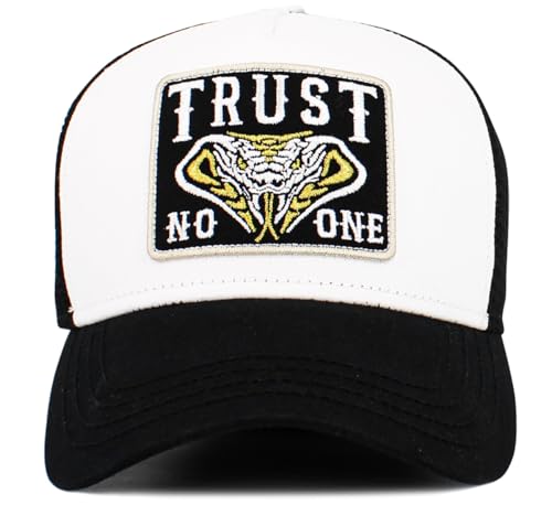 Image of KBETHOS Dad Hat Trust No One Royalty Hustle Vibe Baseball Cap Adjustable Cotton Vintage