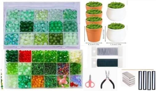 Scettar Beaded Plant Kit (Green)