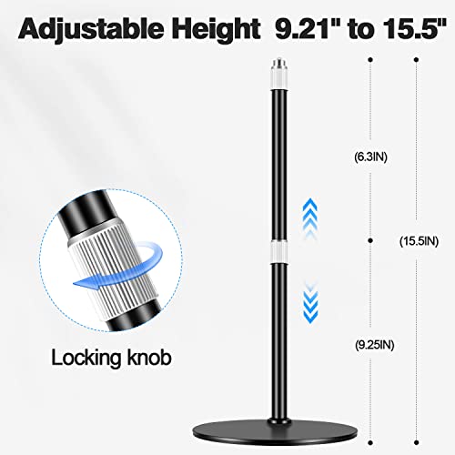 Suporte de tripé de webcam para mesa: suporte de webcam para Logitech Brio | C920 | C922 | Razer | E