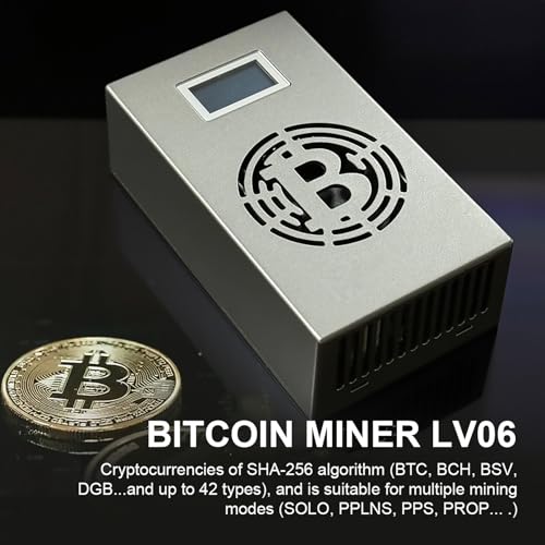 Bitcoin Miner Lucky Miner LV06 BTC Lottery Machine 500GH/S BM1366 WiFi SHA-256 Asic Chip Algorithm BTC BCH BSV DGB - Image 5