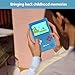 Handheld Game Console -2.4-inch HD Screen, 218 Video Games, Mini Arcade Electronic Toy Birthday Gift, Suitable for Children and Adults, Needs 3 AAA Batteries (Blue)