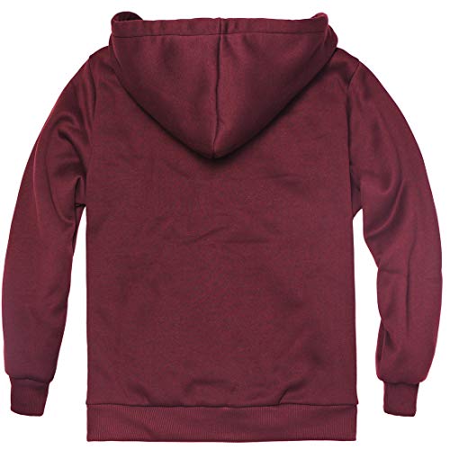 Image of Gary Com Heavyweight Sherpa Hoodies for Men, Thick Fleece Lined Full Zip Up Winter Warm Sweatshirts Work Jackets