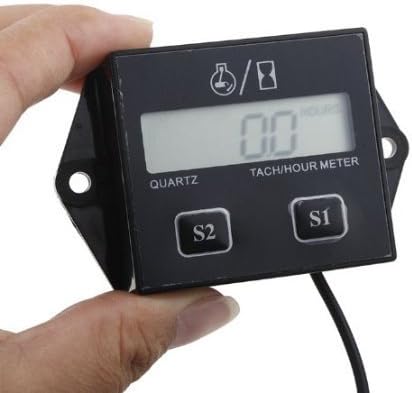 KEDSUM Hour meter Tachometer 2 & 4 Stroke Small Engine Spark For Boat Outboard Mercury
