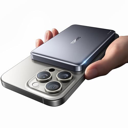 TORRAS Magnetic Case y MiniMag Power Bank 10000mAh miniatura 6