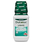 Dulcolax Liquid Laxative, Stimulant Free for Comfortable Relief, Cherry Flavor, White, 12 Fl Oz