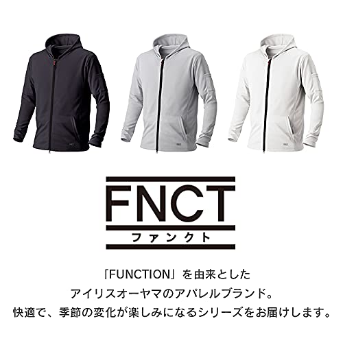 アイリスオーヤマ FNCT ZIP付パーカー FC21205-WHS の商品画像 2