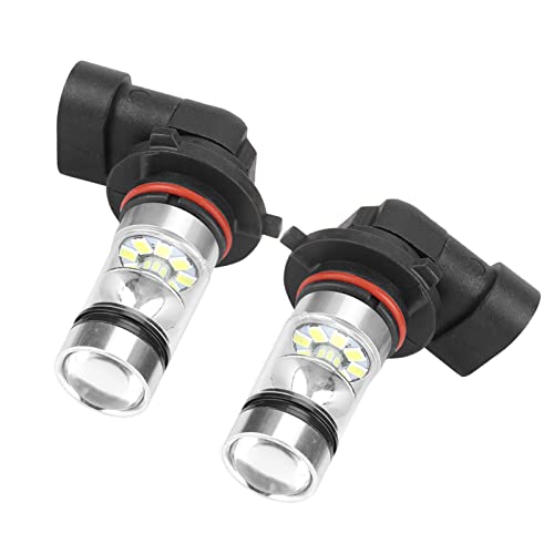 Pongnas Kit de Bombillas LED de Alto Brillo para Faros Delanteros, 2 uds. 9006/HB4 100W, Adecuado para Lámpara de Conducción de Automóviles