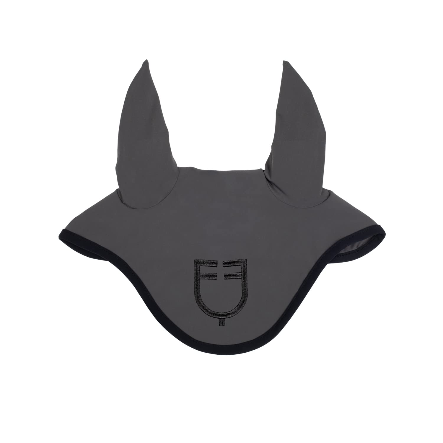 Cuffietta in tessuto tecnico black line edition Equestro - Full, Nero