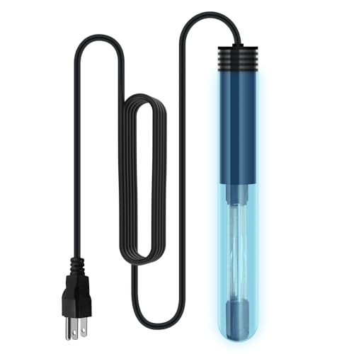 VCRAZE Upgradeable U - V Light Bulb with 10ft Power Cord, Including 1 x Light Bulb, for Pond Fountain Kits Models CF1500-2000-3000