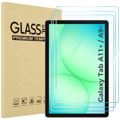 ProCase 3 Piezas Protector Pantalla para Samsung Galaxy Tab A11 Plus/A9 Plus 11