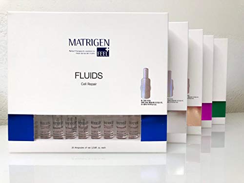 Fluidos de reparación de células Matrigen - Suero de regeneración celular para dermapen/mesoroller/microneedling - 20x2ml COREA
