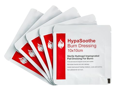 Safety First Aid Group Group HypaSoothe Emergency Burn Dressings 10x10 Sterile - Pack of 5