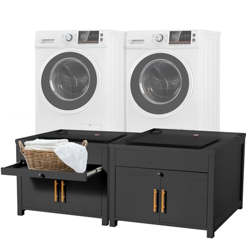 Image of Laundry Pedestal for Washer Dryer Stand
