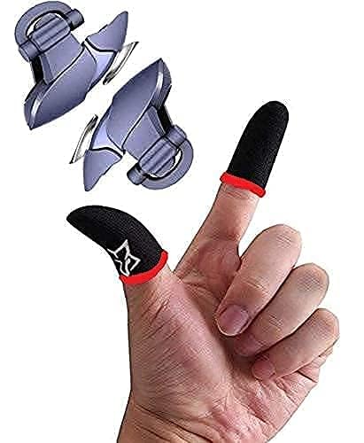 PUBG Shark Trigger Mobile Gaming Controller Button Enhances Shooting and Focus Abilities for Pubg Free Fire and All Other Mobile Shooting Games, Multi-Coloured (SLV-SHRK 1 Pair)-image-45