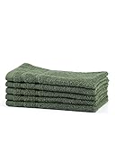 Schlichtes und zeitloses Design mit eleganter Borde - Die Badetücher überzeugen in den schönen Farben Weiß, Anthrazit, Schwarz, Moosgrün, Bordeaux, Marine Blau, Grün & Navy Blau und dienen als zusätzlicher Deko-Artikel im Badezimmer