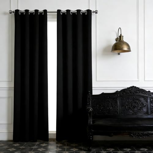 Rideaux occultants isolant thermique pour stopper le froid et la lumière des petites fenêtres