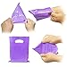 VieFantaisie Plastic Party Favor Small Gift Bags, 100 PCS 6
