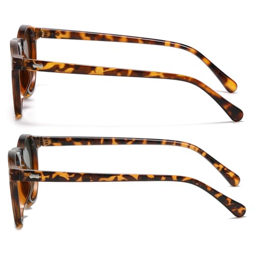 Image of JOVAKIT Vintage Kids Polarized Sunglasses for Girls Boys Age 2-9, Round Sun Glasses for Children UV400 Protection