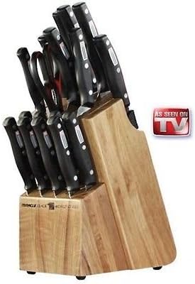 Blade World Class 18 Piece Knife & Block Set NEW