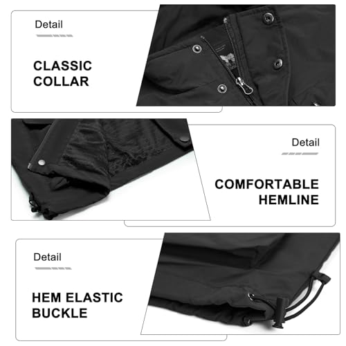 MANLUODANNI Men's Casual Vest Fishing Safari Travel Outdoor Work Photo Vests with Multi Pockets4