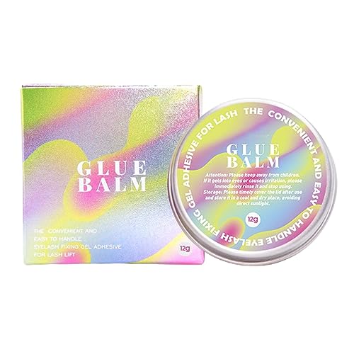 Gel Adesivo Lift Pestanas, Cola Fixadora de Cílios Lifting Não Irritante 12g, Gel sólido permanente