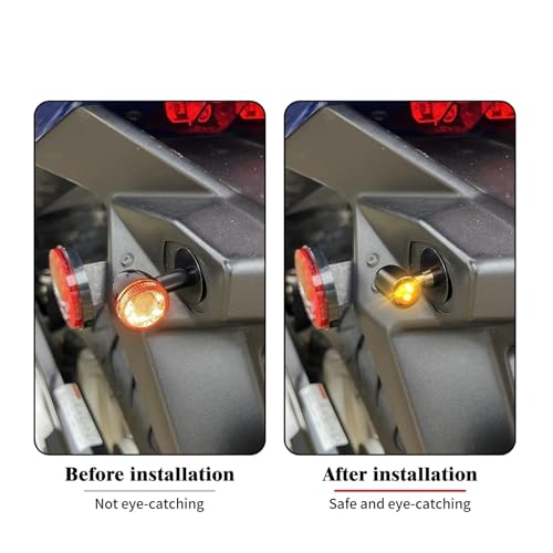 Clignotants de moto LED universels pour réparer une signalisation faible