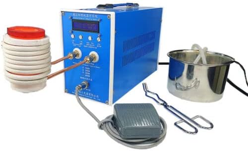 3000W High-frequency Induction Heating Machine Silver Gold Melting Furnace