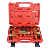 【Professionelle Werkzeuge】Professionelles Industriewerkzeug mit Präzisionsbearbeitung, glattem Gewinde und hoher Qualität. Zum Aufpressen von äußeren Ösen und Nieten von Dip Type Verbindungselementen von Simplex und Duplex Rollenketten