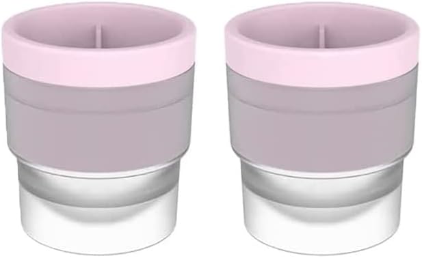 Molde circular apilable para hockey sobre hielo, molde de hielo para whisky, moldes redondos para cubitos de hielo, fabricante de bolas de hielo