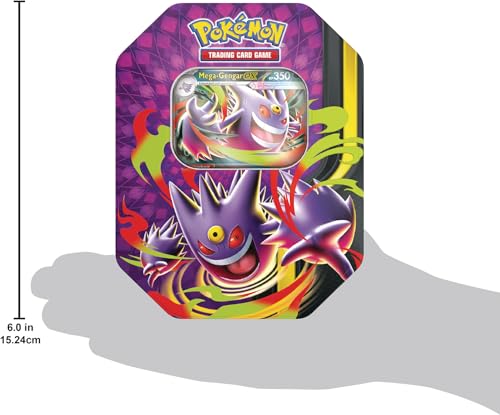 Pokémon-Sammelkartenspiel: Tin-Box Mega-Mondschein – Mega-Gengar-ex – Ansicht 4