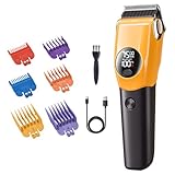 Cortapelos Para Aseo De Perros - Kit Eléctrico Sin Cable,Kit de Peluquería Canina,para Razas Pequeñas y Grandes Gatos Pelo Fino Largo Grueso Rizado Deslanado