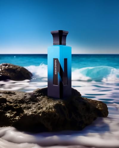 Image of NASEEM Ocean Enigma Eau de Parfum 75 ml - Unisex Fragrance for Men and Women with Fresh Citrus, Spicy, and Woody Notes - Ideal Scent for Special Occasions, Refreshing Aroma