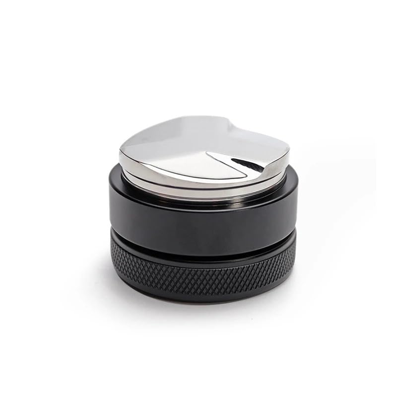 Compatible con HiBREW, portafiltro con mango de café en polvo sin fondo de 58mm, distribuidor Tmaper de acero inoxidable 304 for H10A(58 Handle H10A)