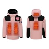 Générique Électrique Veste Chauffante USB Doudoune Chauffant Hommes Femmes Lavable avec Niveaux de Chauffage et 4 Zones Manteau Chauffage pour Ski Pêche Randonnée Plein Air Pas Cher