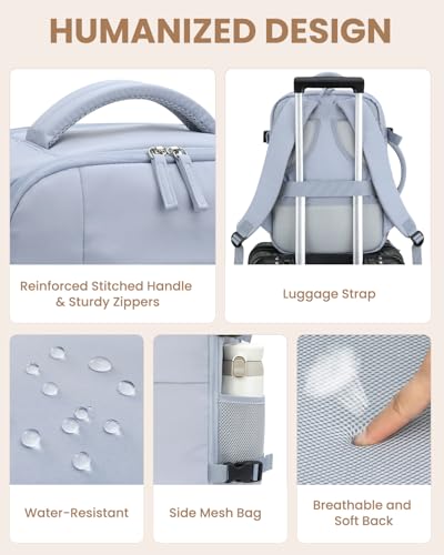Pritent Travel Backpack for Women Man