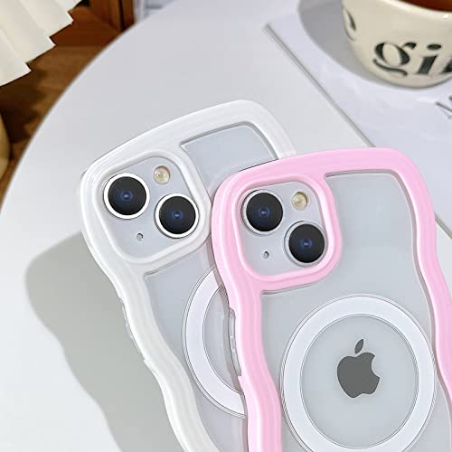 Coque compatible avec iPhone 13 Magsafe cadre résistant aux chocs