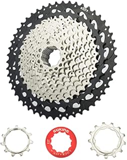 CYSKY 11 Speed Cassette 11-25T/11-28T/11-32T/11-36T/11-40T/11-42T/11-46T/11-50T Cassette Fit for Mountain Bike, Road Bicycle, MTB, BMX, Sram Sunrace Shimano ultegra xt (Light Weight)