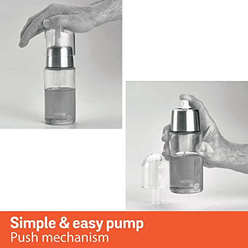 Image of Meyer Plastic Kitchen Hacks Oil Sprayer, 170ml, Silver
