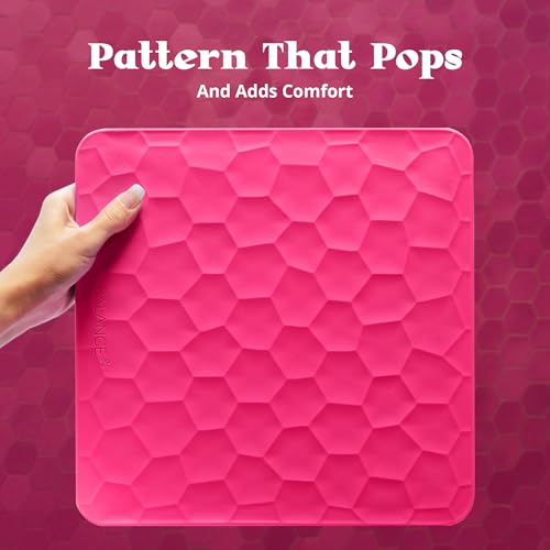 Greater Goods Colorful Designer Bathroom Scale: Non-Slip Silicone Cover, Hidden LED Display, Spot-On Precision, 400 lb Capacity