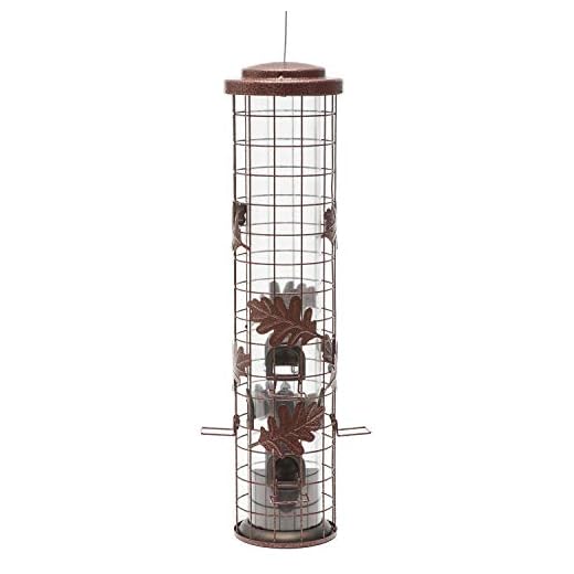 Perky-Pet Squirrel-Be-Gone Cylinder Wild Bird Feeder