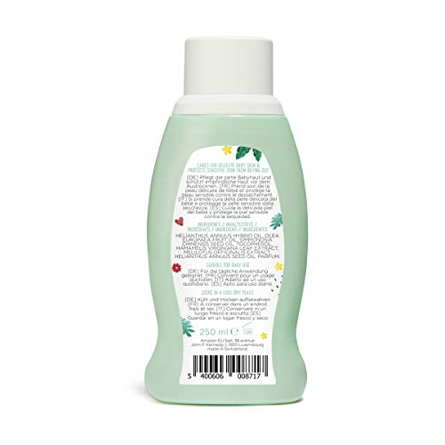 Amazon-Marke: Mama Bear Baby Öl mit Bio-Olivenöl & Bio-Jojobaöl, 4 Flaschen - 4x250ml - Image 3