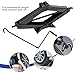 ZNDAW Car Scissor Lift Jack Crank Handle, Steel Tire Wheel Lug Handle Wrench Auto Repair Tool, Labor-Saving Scissor Jack Hand Crank Wheel Spanner for Cars Trucks Vans, Car Accessories
