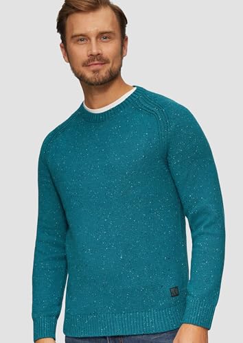 Pull à col roulé Homme s.Oliver en maille douce classique