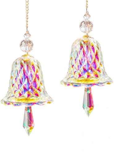 Relojes/Colgantes de Reloj de sombrilla de Cristal, Ventanas y Colgantes de Parabrisas (2 Stück Farbe)