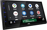 JVC KW-M595DBT - 17,3 cm WSVGA (1024 x 600px) Moniceiver mit DAB+/FM, CarPlay, Android Auto, Apple & Android USB-Mirroring, Bluetooth, kapazitivem Touchpanel, DSP, 4 x 50 Watt, 3 x Pre-Out 2,5V – Ansicht 7