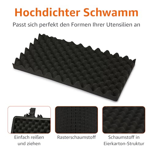 Fotokoffer Amazon Basics – Hartschalen-Kamerakoffer mit Rollen