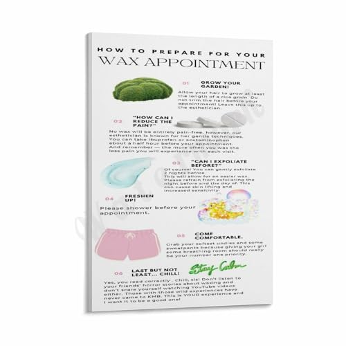 How to Prepare for Your Wax Appointment Poster Hair Removal