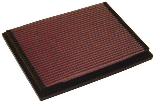 K&N Engine Air Filter: Increase Power & Acceleration, Washable, Replacement Car Air Filter: Compatible 1993-2012 MERCEDES (McLaren, ML350, ML400, ML430, ML500, CLK320, other select models), 33-2703