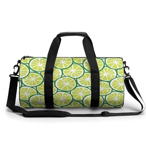 Sac de sport gym compact 45cm jaune citron pour simplifier vos bagages cabine